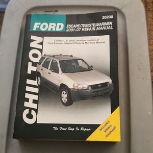 Chilton Ford 2001-07 Escape Tribute Mariner Repair Manual
